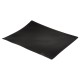 Durable Black Non Slip Desk Mat Contoured 400mm x 530mm