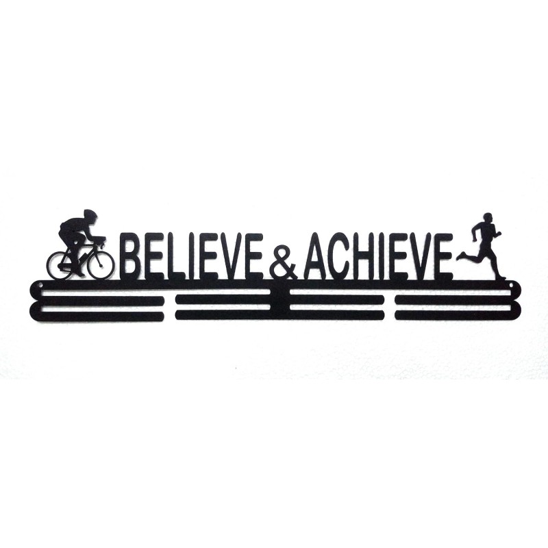 Believe And Achieve Medal Hanger