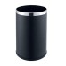 Black Plain Dustbin