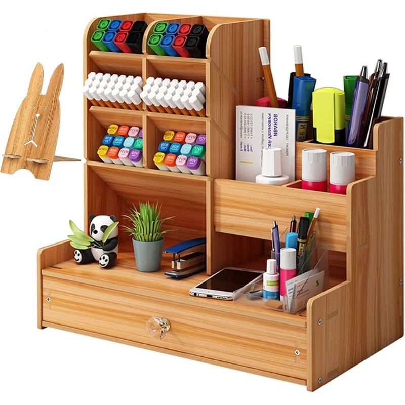 Desk Organizer With Drawers