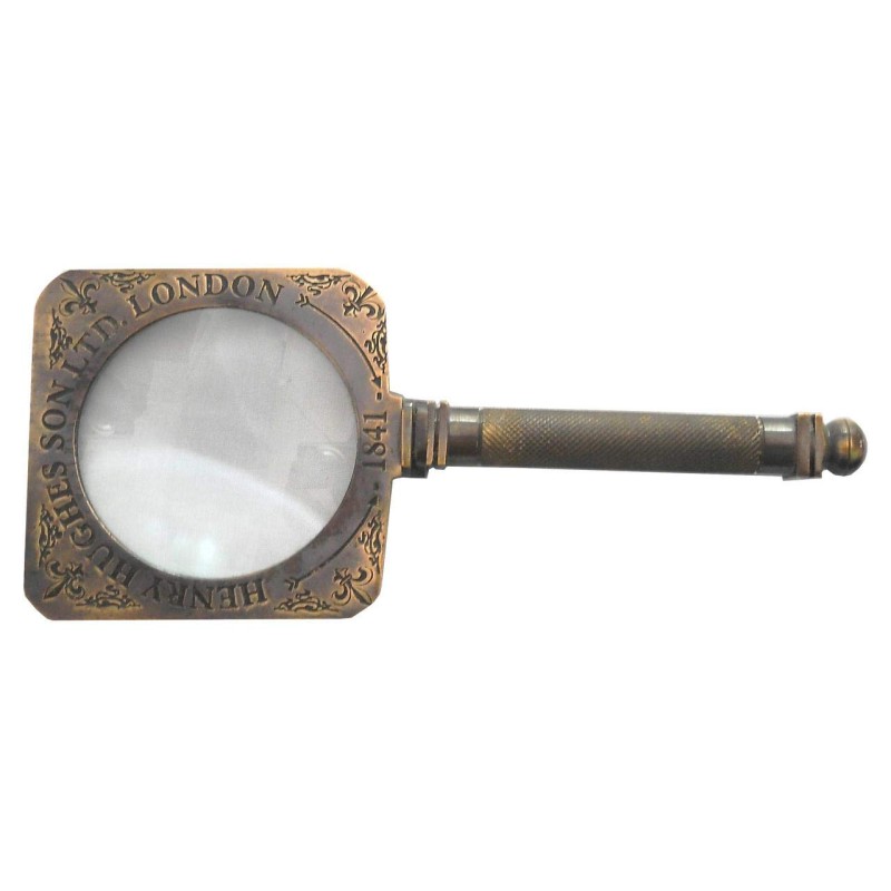Flexible Brass Magnifying Glass