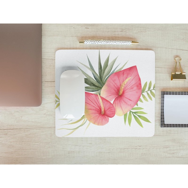 Floral Design Mouse Pad
