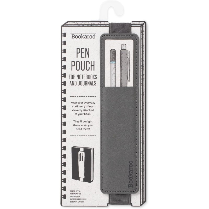Bookaroo Pen Pouch Charcoal