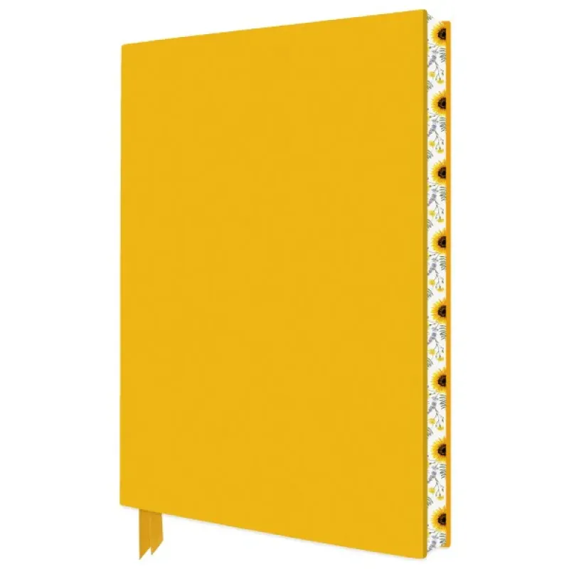Sunny Yellow Blank Sketch Book
