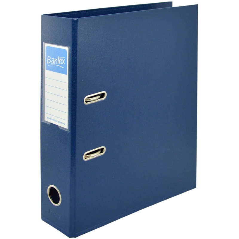 Blue Lever Arch File A4