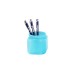 Eurostat Blue Polyethylene Pencil  And Pen Holder