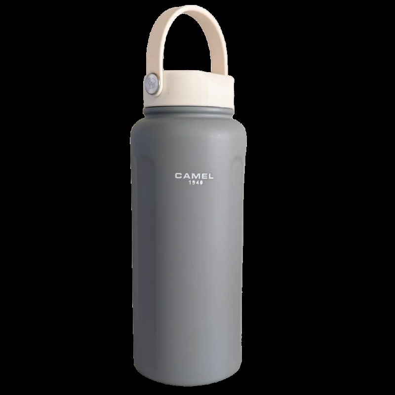 Grey Ceramic Coated Stainless Steel Vacuum Insulated Bottle