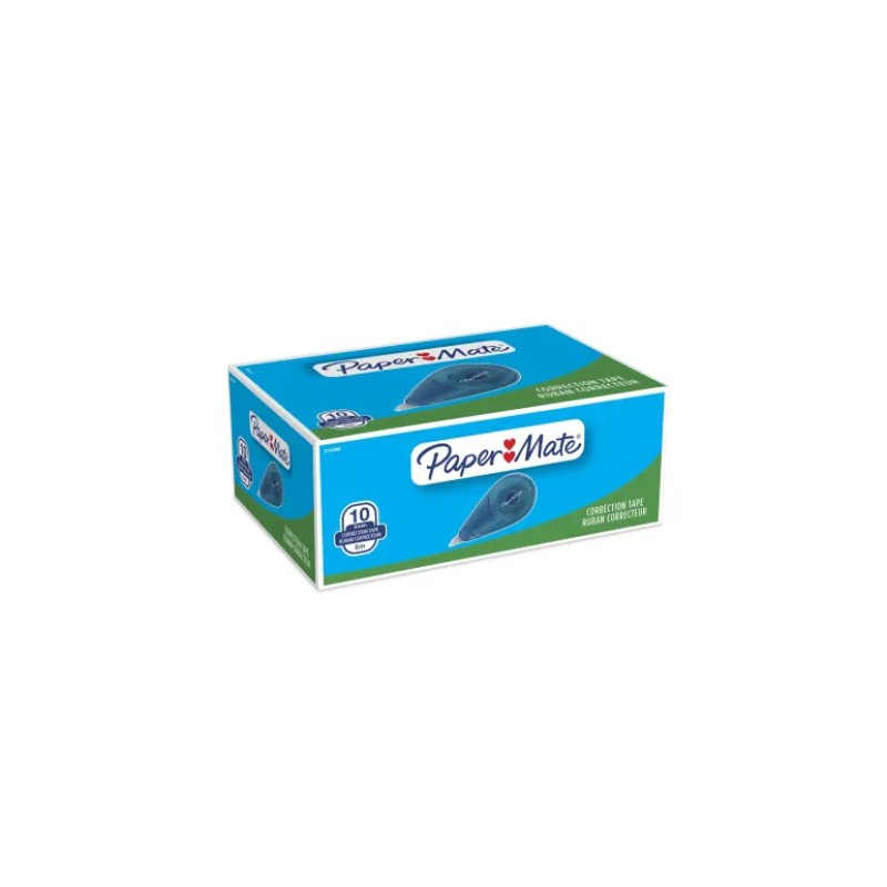 Paper Mate Correction Fluid Tape 5 x 6 10 Pieces mm