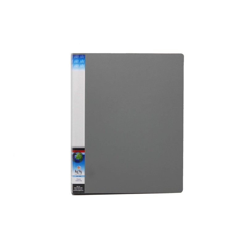 Grey Plastic File Folder