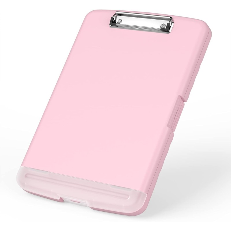 Pink Color Storage Clipboard