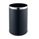 Black Plain Dustbin