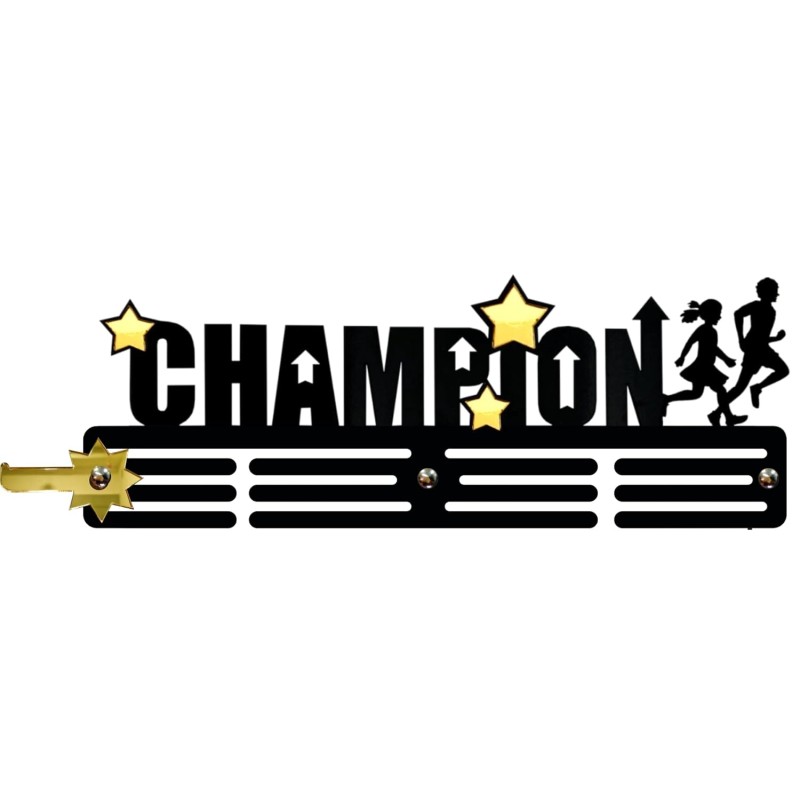 Champion Medals Wall Display Stand