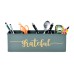 Gratefulstationary Green Desk Organizer