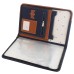 Leatherette Front Zipper Folder