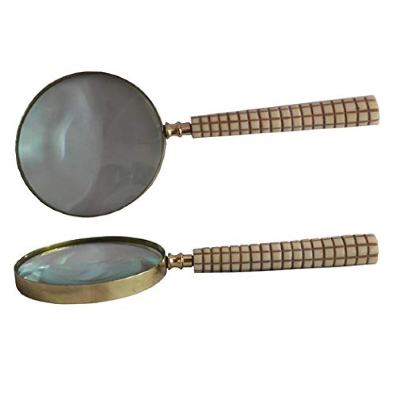 Light Brown Handle Magnifier