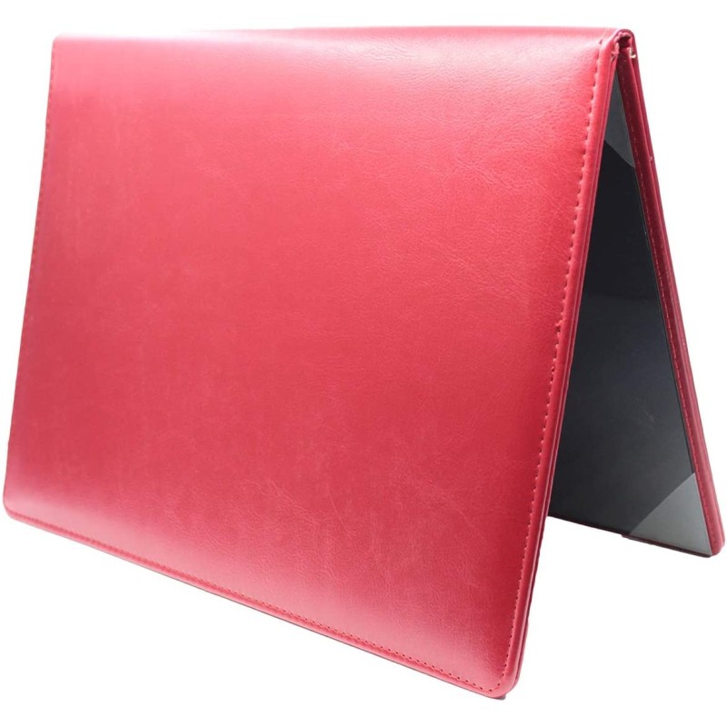 Red Leather Certificate Holder